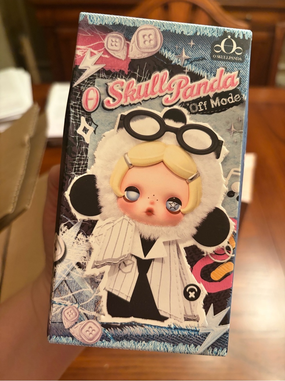 Skull Panda “off mode” Blind box